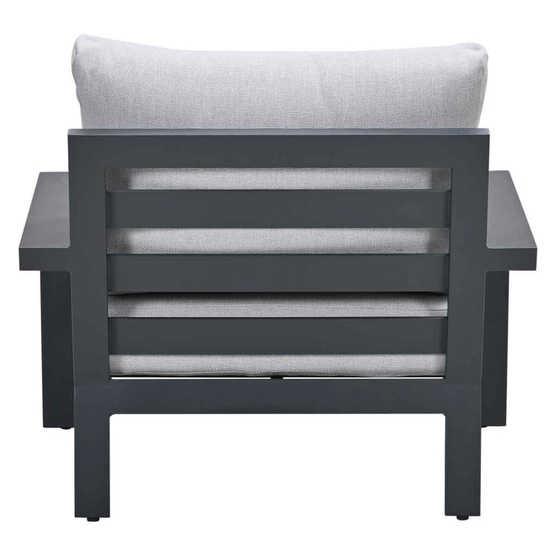 Loungestoel Geneva | Antraciet/Sand