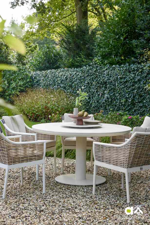 Tuintafel Melville rond | Meerdere maten | Meerdere kleuren