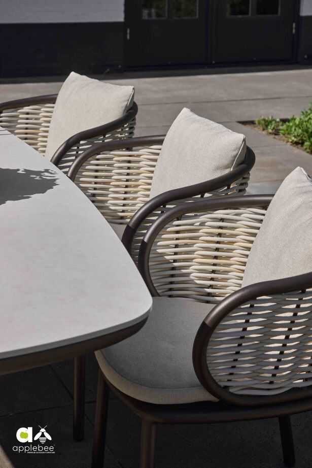 Tuintafel Melville | Deens Ovaal | Meerdere maten | Verschillende kleuren