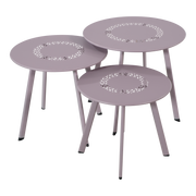 Bijzettafeltje Dali ø50x45cm roze