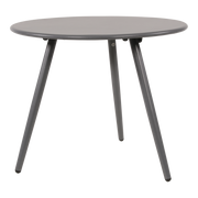 Bijzettafeltje Rafael metaal blueberry grey Ø45x35cm