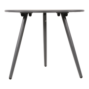 Bijzettafeltje Rafael metaal blueberry grey Ø45x35cm