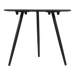 Bijzettafeltje Rafael metaal zwart Ø60x41cm