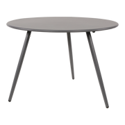 Bijzettafeltje Rafael metaal blueberry grey Ø60x41cm