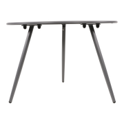 Bijzettafeltje Rafael metaal blueberry grey Ø60x41cm