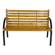 Bank Woodstock black 120cm