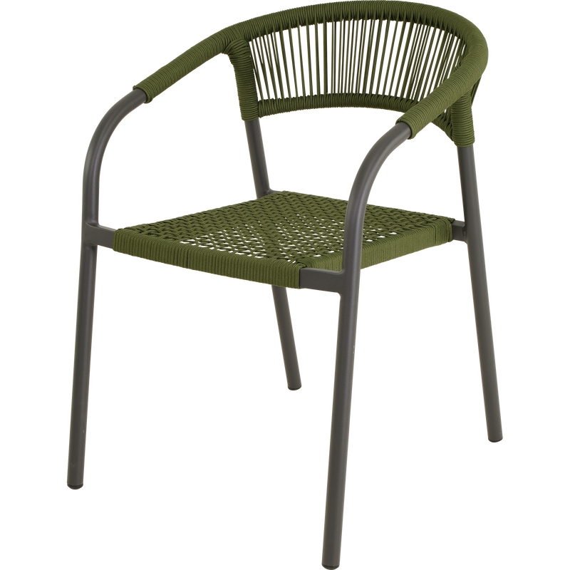 Stapelstoel Nagano groen