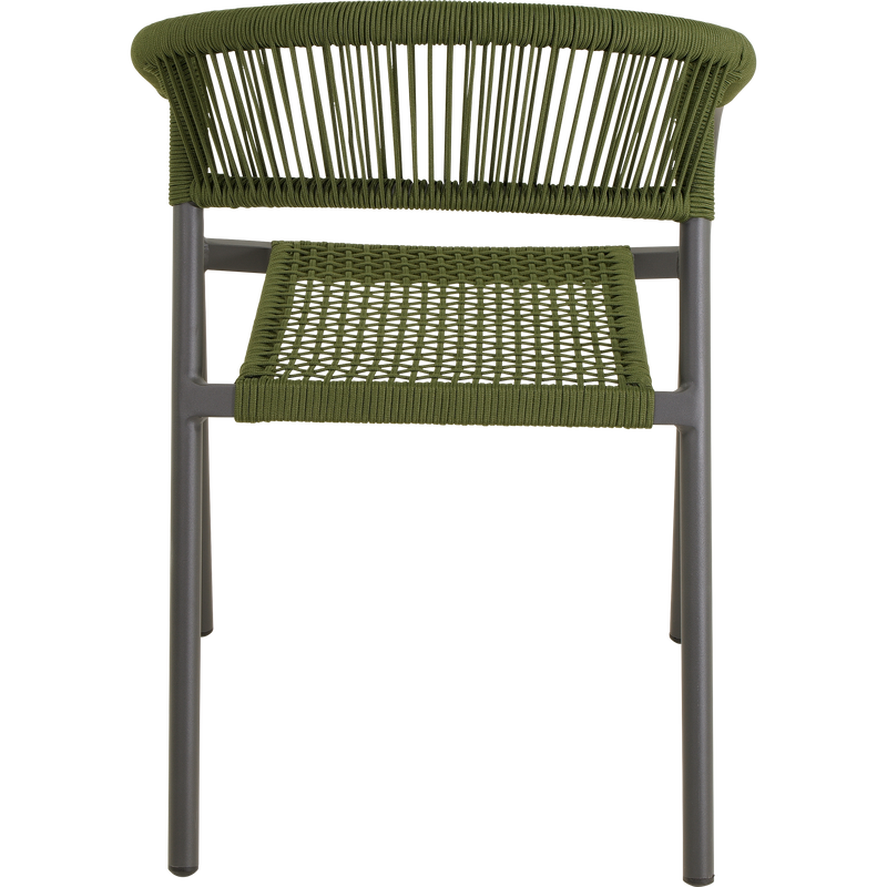 Stapelstoel Nagano groen