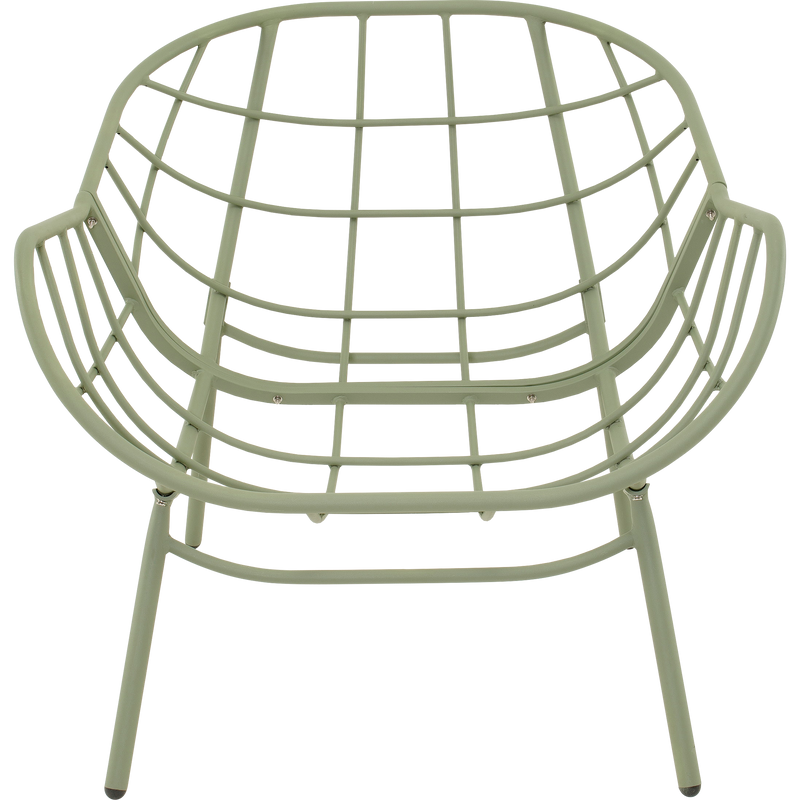 Relaxstoel Cozy aluminium beige