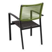 Stapelstoel Vitolini Rope groen