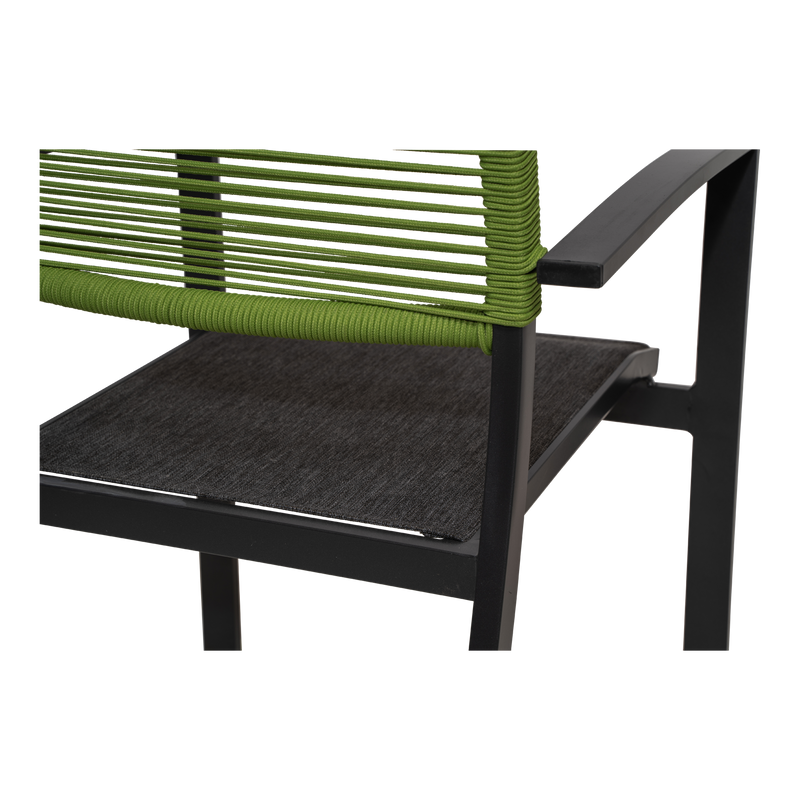 Stapelstoel Vitolini Rope groen