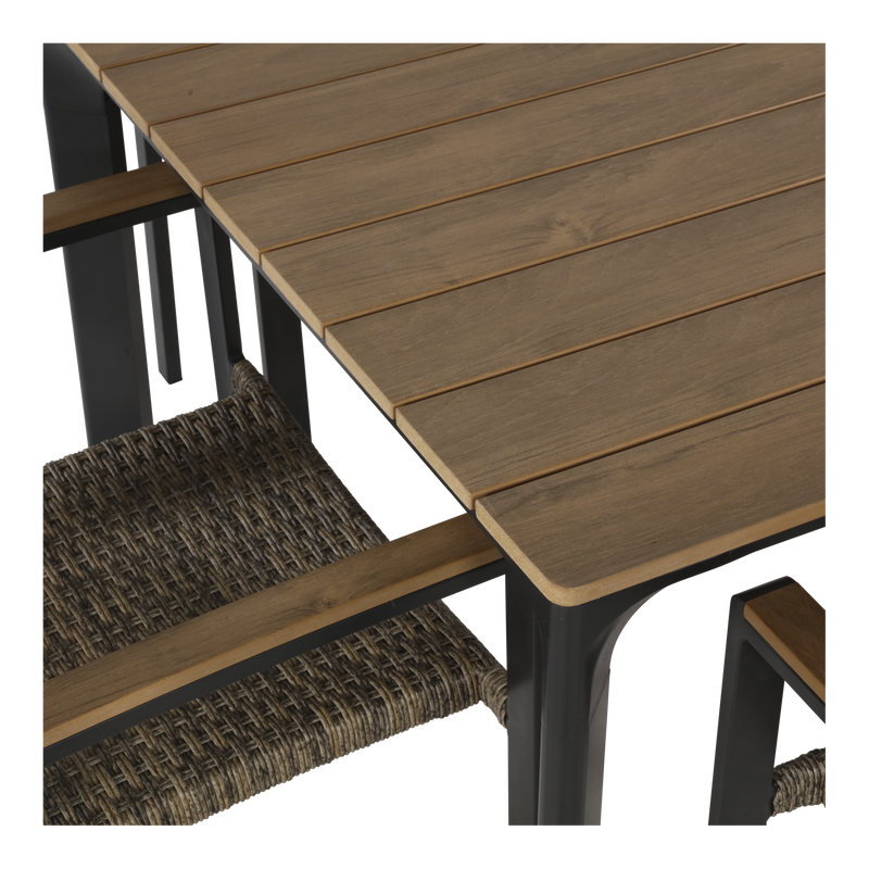 Tafel Arezzo 90x90cm