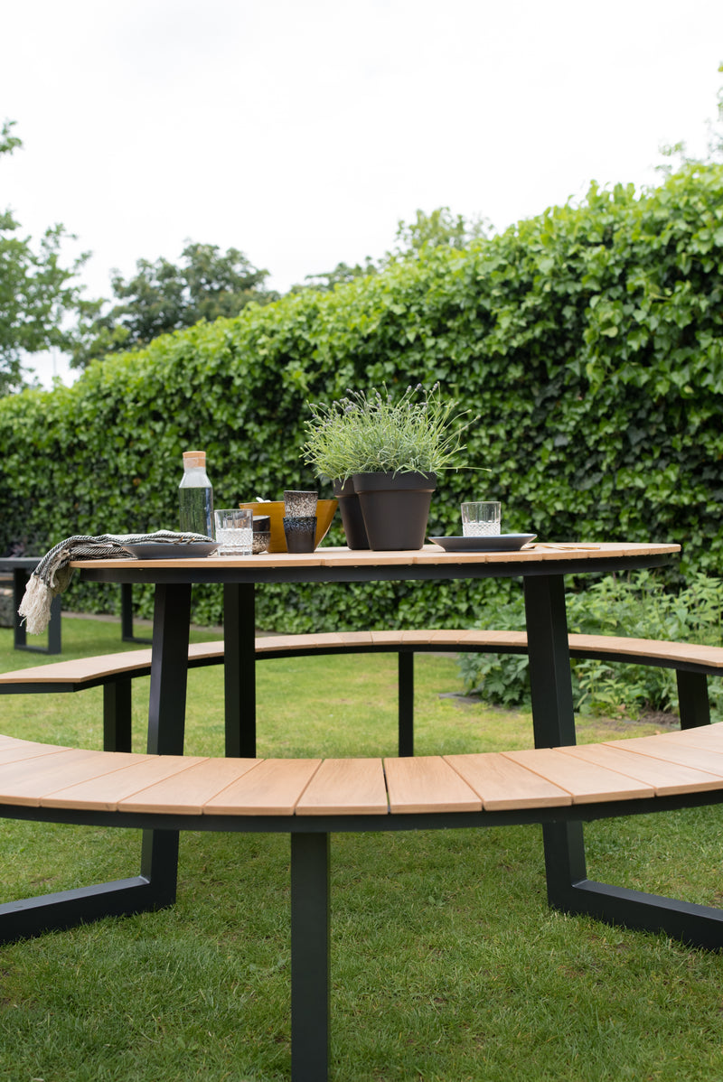 Table Arezzo Rond Picknickset Arezzo rond — IJsseloutdoor