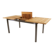 Uittrektafel Marmaris RVS 152/210x90cm