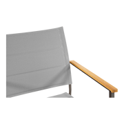 Stapelstoel Marmaris RVS taupe