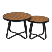 Bijzettafeltjes Arezzo S/2