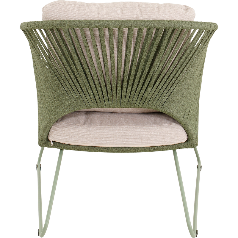 Loungestoel Izumi groen