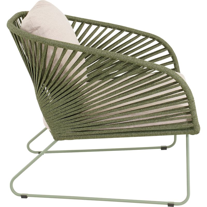 Loungestoel Izumi groen