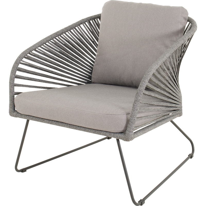 Loungestoel Izumi grijs