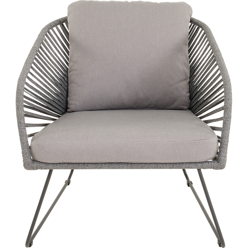 Loungestoel Izumi grijs