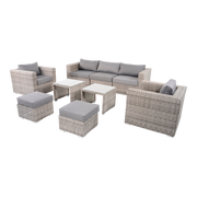 Lounge tafel met hocker Perugia