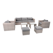 Lounge tafel met hocker Perugia