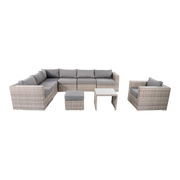 Lounge tafel met hocker Perugia