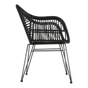 Stoel Moda zwart