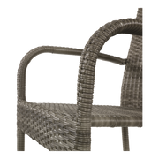 Stapelstoel Corona grijs