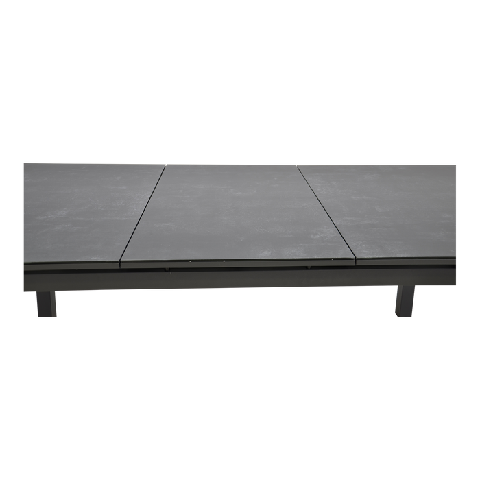 Uittrektafel Baleno Negro 180/240x100cm