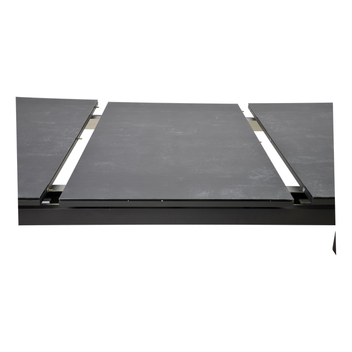 Uittrektafel Baleno Negro 180/240x100cm