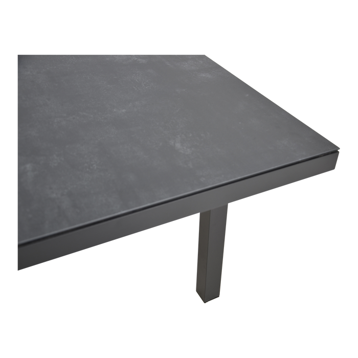 Uittrektafel Baleno Negro 180/240x100cm