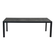 Tafel Murcia Negro 220x100cm