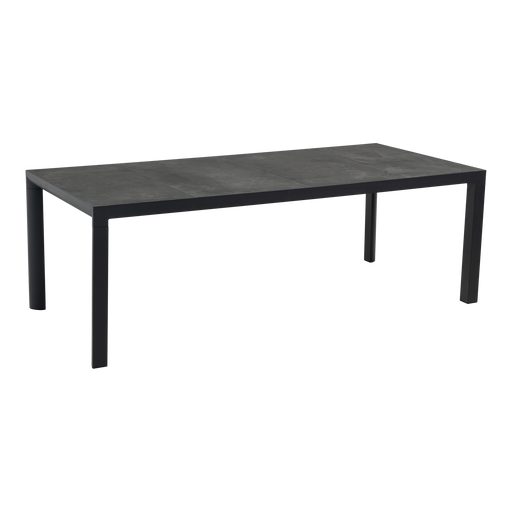 Tafel Murcia Negro 220x100cm