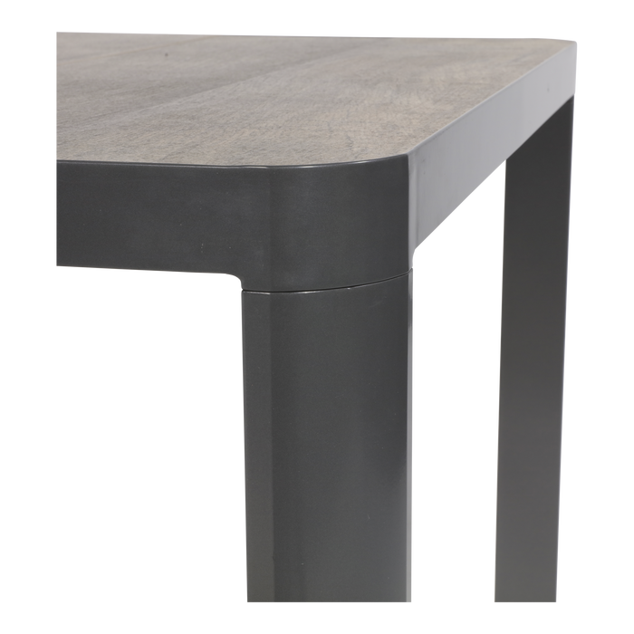 Tafel Castilla Negro 220x100cm