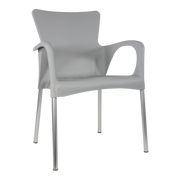 Stapelstoel Bella grijs