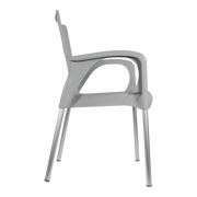 Stapelstoel Bella grijs