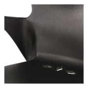 Stapelstoel Bella zwart