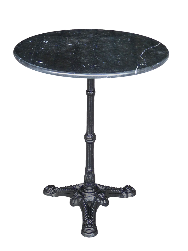 Tafel marmer zwart Ø60cm