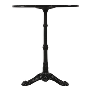 Tafel marmer zwart Ø60cm