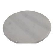 Bijzettafel marmer wit Ø30x40cm