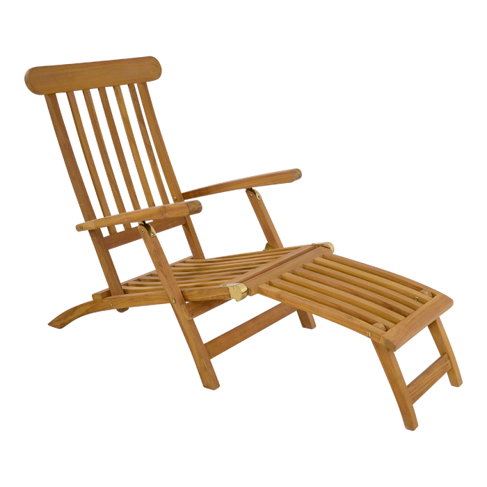 Deckchair teak verstelbaar