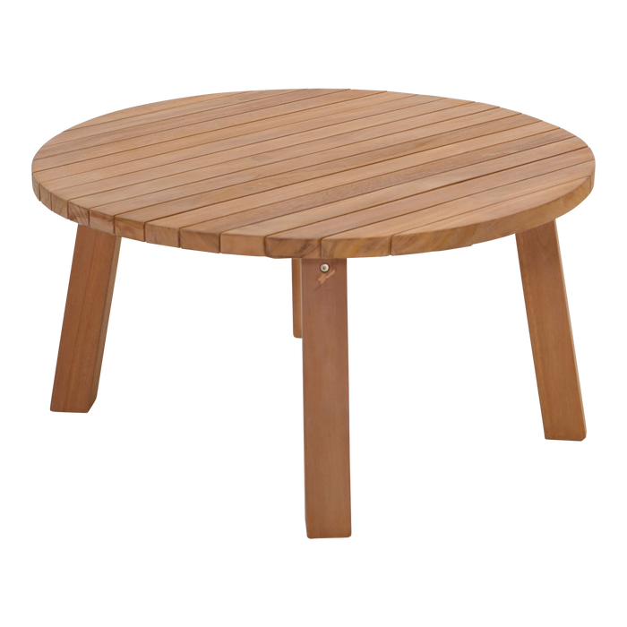 Lounge table teak ø80x40cm