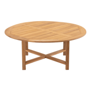 Tafel teak ø180x75cm