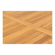 Tafel teak ø180x75cm
