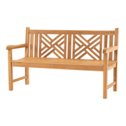 Bank teak Cross 150cm