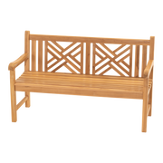 Bank teak Cross 150cm