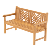 Bank teak Cross 150cm