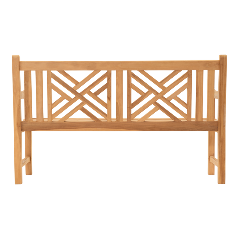 Bank teak Cross 150cm