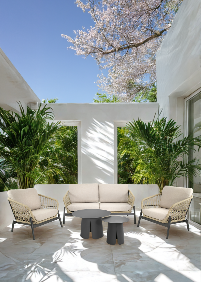 Loungeset Zavi Beige